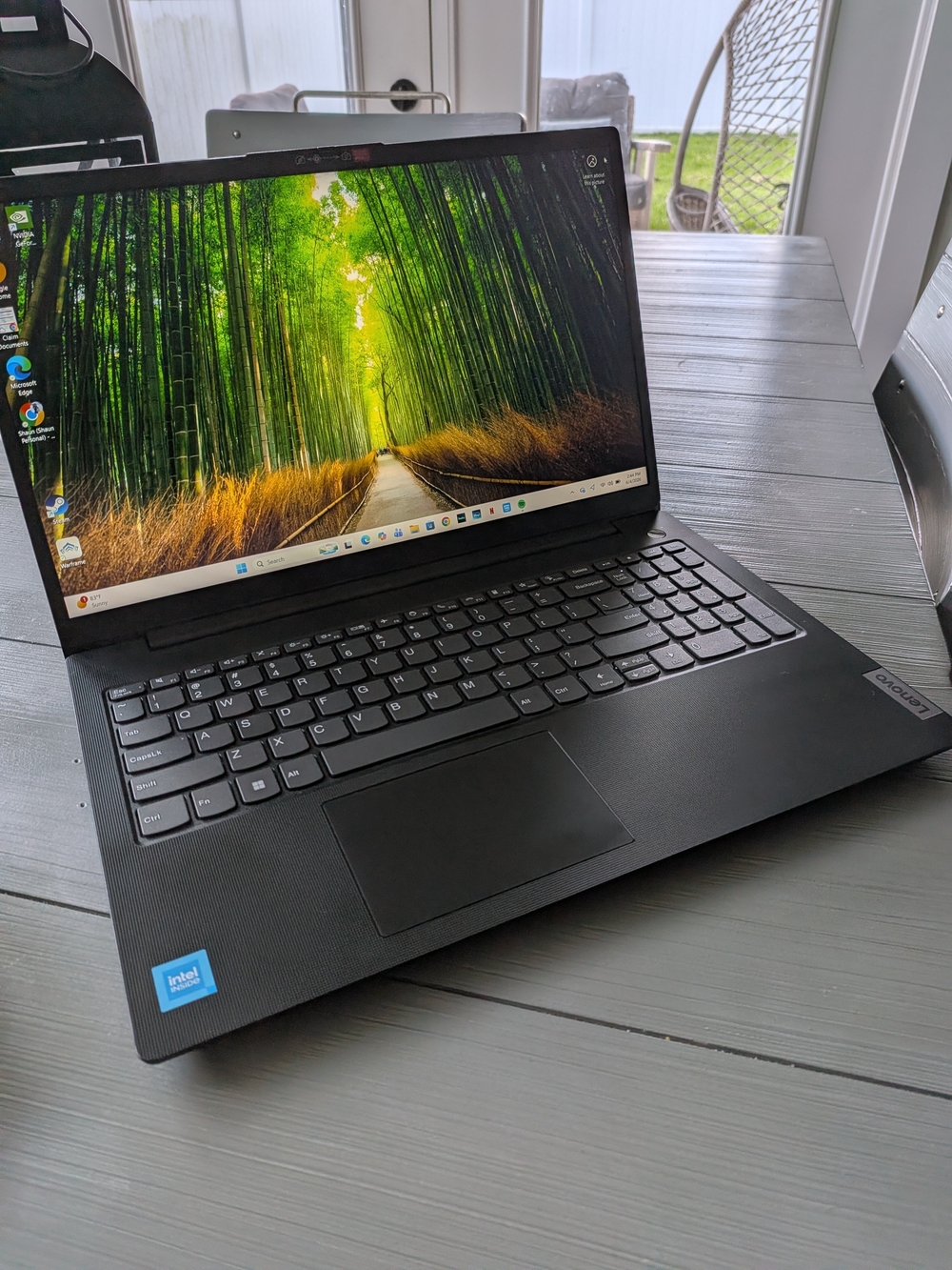 Lenovo Black Laptop Computer with Intel. 32 Gig RAM, 1 Terabyte Storage